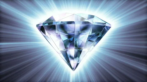 Diamond Spinning Loopable Stock Footage 569478