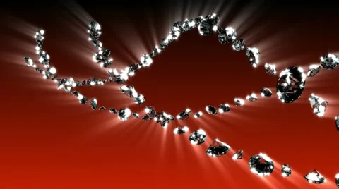 Diamond Spirals - Diamond 24 (HD) Stock Footage 10916347