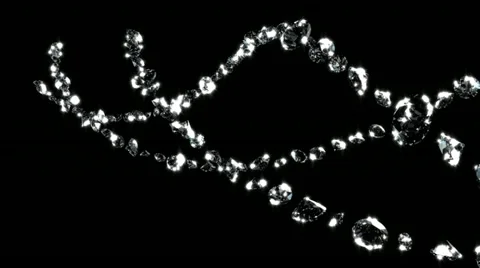 Diamond Spirals - Diamond 28 (HD) Stock Footage 10916023