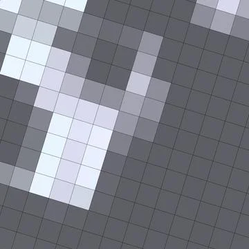 Diamond square shaped abstract mosaic tiles pattern with Diagonal symmetrical Illustrazione stock