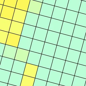 Diamond square shaped abstract mosaic tiles pattern with Diagonal symmetrical Stock Illustration