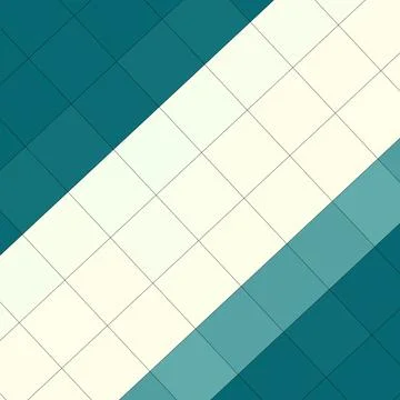 Diamond square shaped abstract mosaic tiles pattern with Diagonal symmetrical Stock Illustration