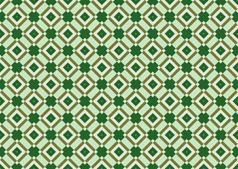Diamond square shapes seamless repeat pattern illustration Stock Illustration
