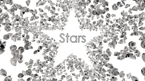 Diamond Stars (HD) Stock Footage 7736804