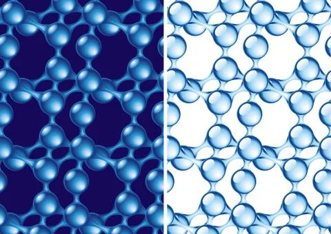 Diamond structure. Seamless patterns Stock Illustration