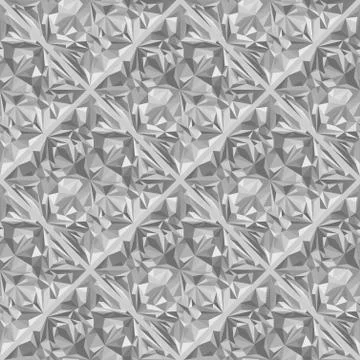 Diamond surface seamless pattern. Stock-Illustration