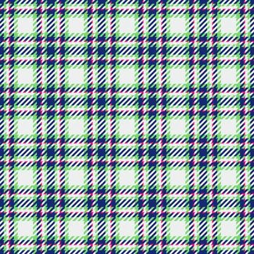 Diamond textile plaid texture, checker fabric background tartan. Single sea.. Stock Illustration