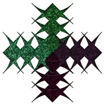 Diamond textured plus and rectangle icon Illustrazione stock