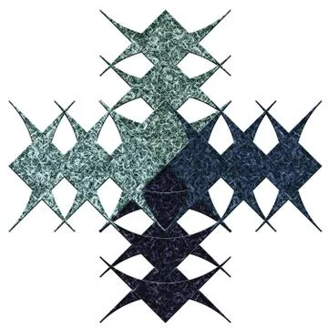 Diamond textured plus and rectangle icon Illustrazione stock