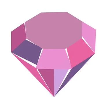 Diamond vector icon Illustrazione stock