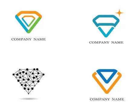 Diamond vector icon illustration design Stock Illustration