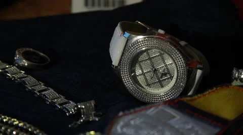 Diamond Watch Stock Footage 22606000