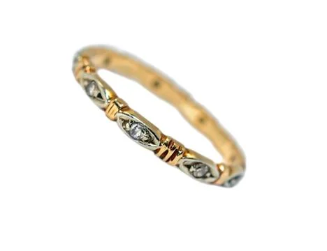 Diamond wedding ring Stock Photos