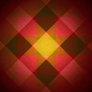 Diamonds and squares fabric pattern Red and yellow fabric diamonds and squ... 스톡 사진