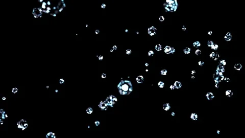 Diamonds Explosion Realistic 3d render. Vidéo 113626520