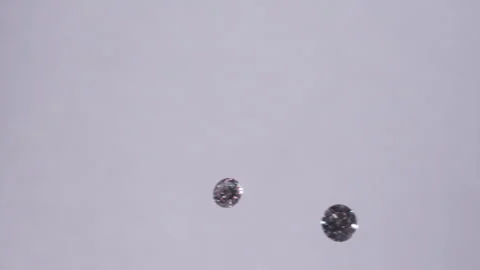 Diamonds falling Stock Footage 258655424