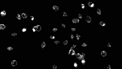 Diamonds Video stock 86524413