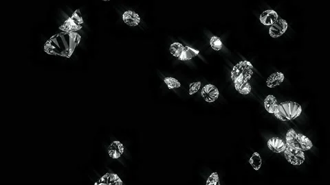 Diamonds 動画素材 86533256