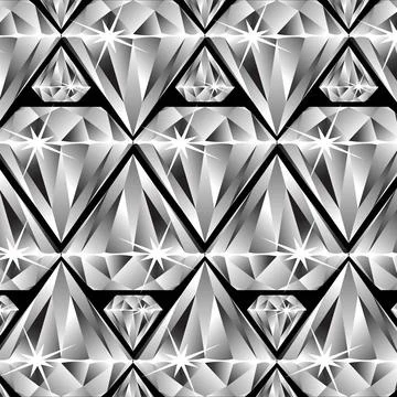 Diamonds pattern diamonds pattern, abstract vector art illustration Copyri... Stock Photos