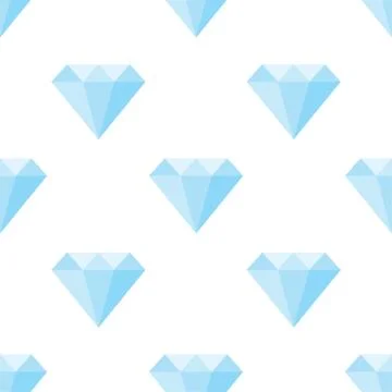 Diamonds pattern on white background vector Stock Illustration