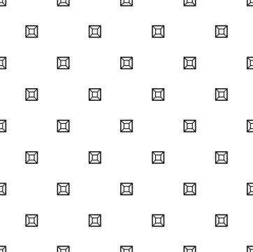 Diamonds seamless pattern Stock Illustration