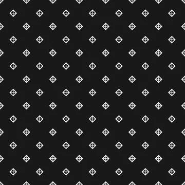 Diamonds seamless pattern Stock Illustration