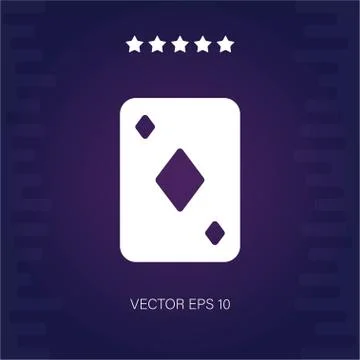 Diamonds vector icon Stock Illustration