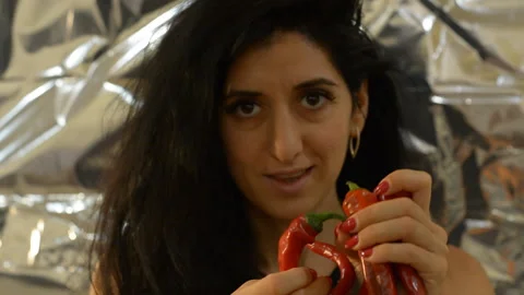 DianaMakeup 12 Stock Footage 95628947