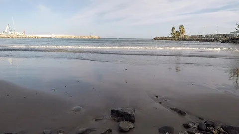 Diano Marina beach 스톡 동영상 107965602