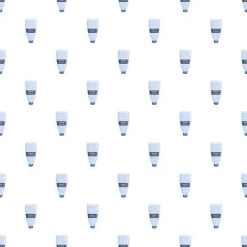 Diaper cream tubes repeating pattern for baby care Stock Illustration
