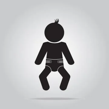 Diaper icon Stock-Illustration