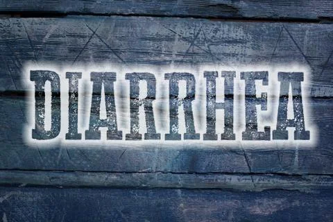 Diarrhea concept Stock Illustration