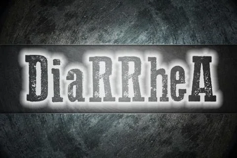 Diarrhea concept Stock Illustration