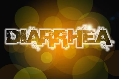 Diarrhea concept Stock Illustration