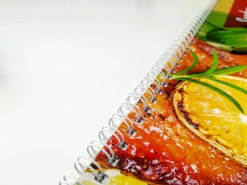 Diary or notebook placed on any surface, colorful cover of a diary Stock Photos