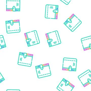 Diary with separator vector seamless pattern Stock Illustration