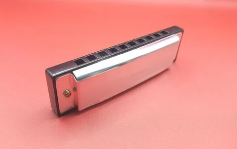 Diatonic harmonica Stock Photos