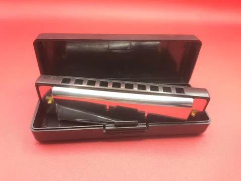 Diatonic harmonica Stock Photos