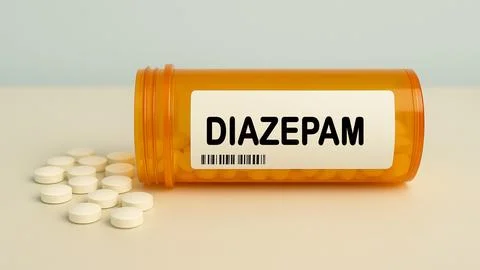 DIAZEPAM Stock-Fotos
