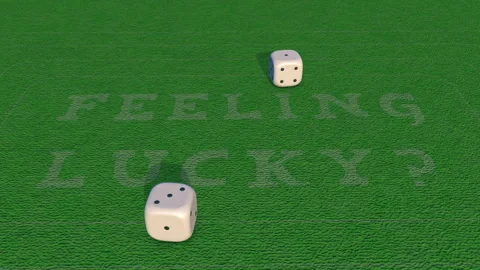 Dice - 01 - All the 3s - 4K - 25 FPS Video stock 307386108