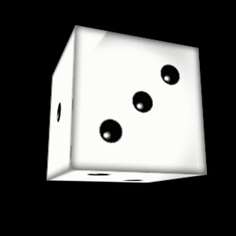 Dice 1 to Dice 3 動画素材 100729544