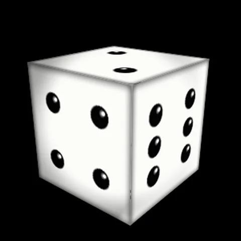 Dice 1 to Dice 6 動画素材 100729870