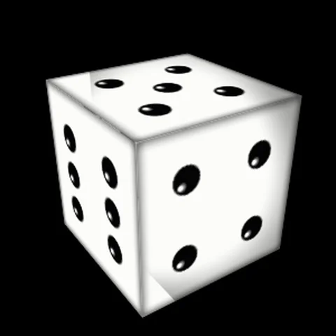 Dice 3 to Dice 3 動画素材 100730127