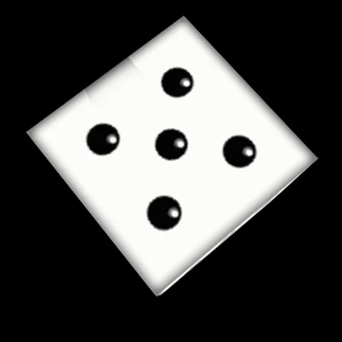 Dice 5 to Dice 5 動画素材 100730868