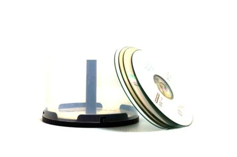 Dice and CD's box 写真素材