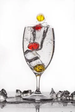Dice And Ice Stock Photos