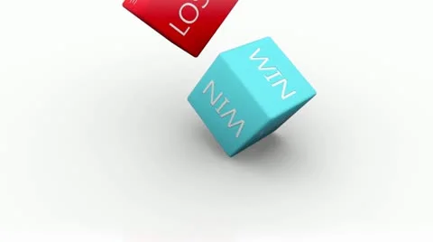 Dice animation Stock Footage 11107891