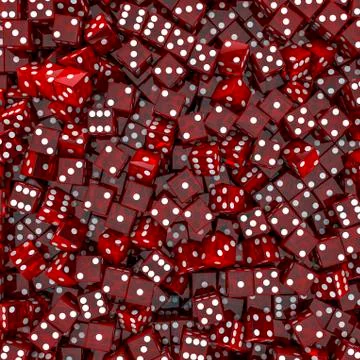Dice background Illustrazione stock