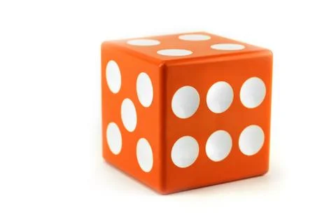 Dice close up Stock Photos