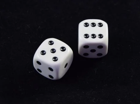 Dice eleven Stock Photos
